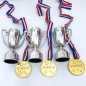 Preview: Party Trophäen Set - Pokale und Medaillen für Sieger und Gewinner