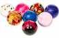 Preview: 200 bunte Flummis 25-30mm Flummi Springball Gummiball Hüpfball Mitgebsel Tombola