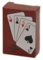 Preview: Mini Kartenspiel 2er Set kleine Spielkarten für Reise / Urlaub Karten Spiel winzig 54 x 36 mm
