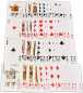 Preview: 4 x 54 Spielkarten Set (2X Rot & 2X Blau) Bridge Canasta Kartenspiel Poker Skat