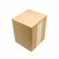 Preview: 5x Versandkarton Faltkarton 190x150x140mm (einwellig) braun + gratis Füllmaterial S/XS