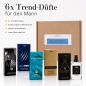 Preview: Trend Düfte: Set X 6 (sechs) Parfüm für Herren 15 ML jedes einzeln in Box Zerstäuber Spray - Kopie