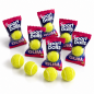 Preview: Tennisball KAUGUMMI 10er Pack Tennis Bälle mit Fruchtfüllung