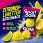 Preview: Tennisball KAUGUMMI 10er Pack Tennis Bälle mit Fruchtfüllung