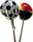 Preview: Fußball Lutscher 10 Stück / 170 Gramm in Deutschland Farben (schwarz/rot/gold) - Fußball