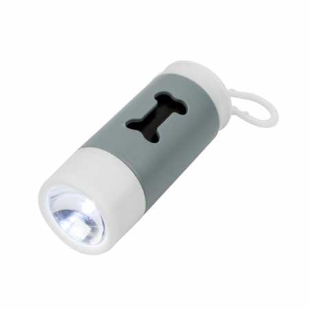 Gassifreund - Taschenlampe mit Kotbeutelhort inkl. 150 Hundekotbeutel (6 Rollen)
