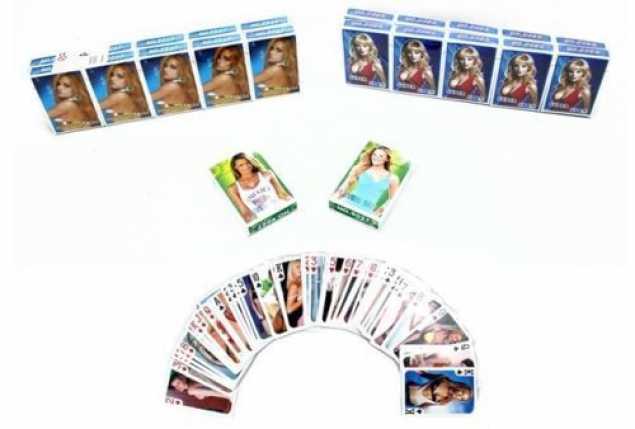 Pokerkarten Kartenspiel mit erotischen Bildern: Junge Frauen in Sexy Unterwäsche Playing cards No. 9010