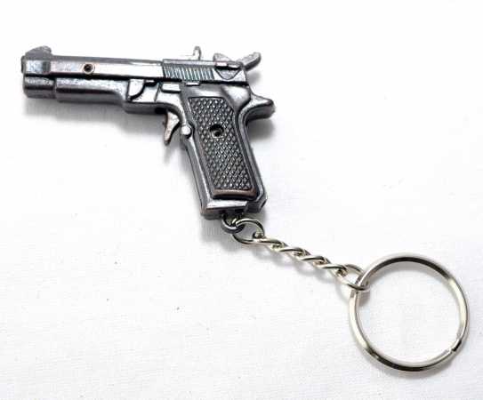 12 X WAFFE funktionsfähig Schlüsselanhänger Metall Anhänger Revolver Wehrmacht Pistole Gewehr