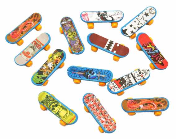 24x Fingerskateboard Fingerboard Mitgebsel Mitbringsel Kindergeburtstag Tombola