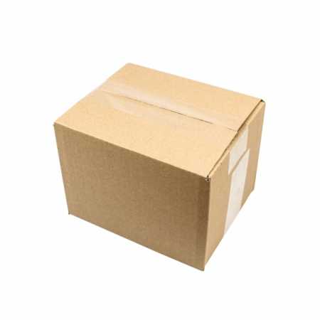 5x Versandkarton Faltkarton 190x150x140mm (einwellig) braun + gratis Füllmaterial S/XS