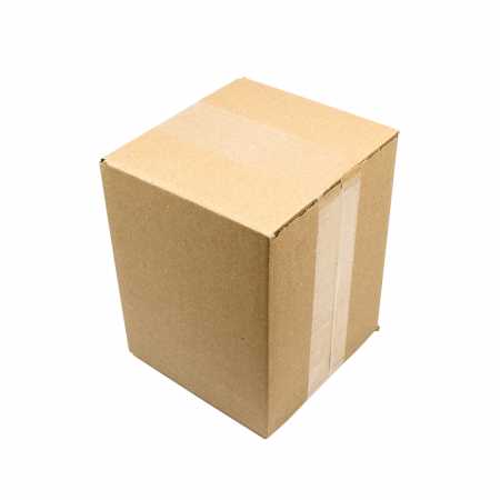 5x Versandkarton Faltkarton 190x150x140mm (einwellig) braun + gratis Füllmaterial S/XS