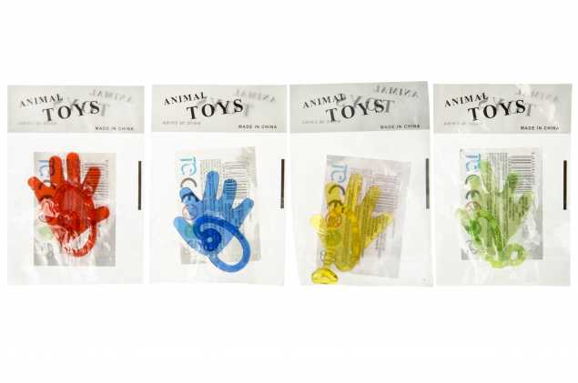 12 Klatschhände Sticky Klatschhand Glibber Mitbringsel Kindergeburtstag