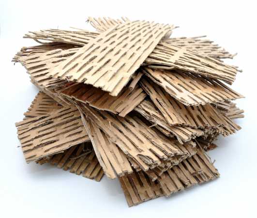 Versand SET: 5x Maxibriefkarton L Versandkarton 350x245x48mm braun + ca. 2,3kg Füllmaterial