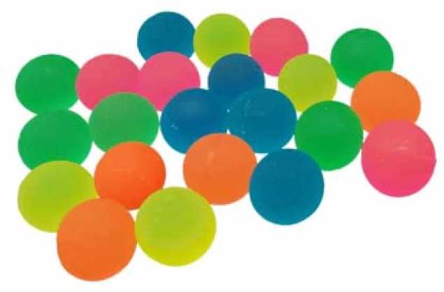 1500 FLUMMIS gemixte Bunte Farben (Frost / Verlauf / Neon) 2 cm Spring Ball
