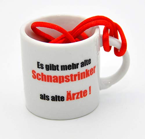 8 X Krug Zum Umhangen 2 Cl Mit Saufspruch