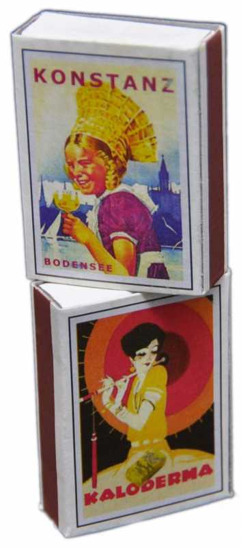 Zündhölzer – Nostalgiemotive – Küchenhölzer, 10er Pack – Gerd