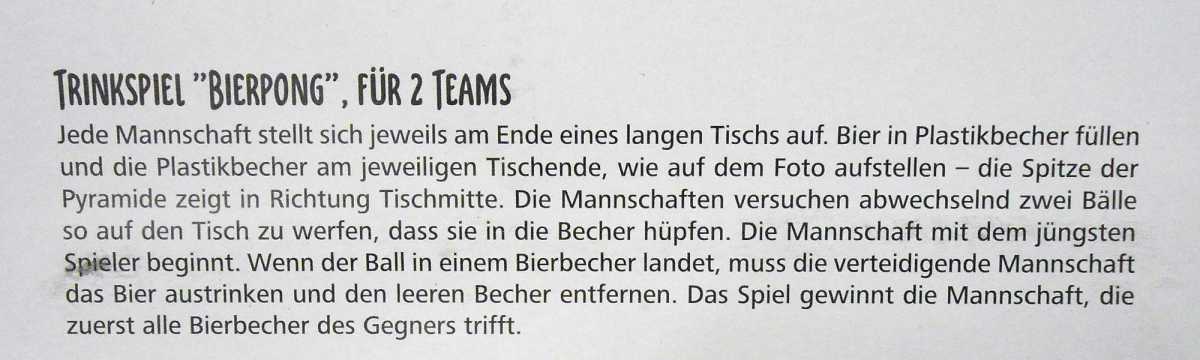Trinkspiel Bierpong Bier Pong 24-teilig: 12 Becher und 12 Bälle