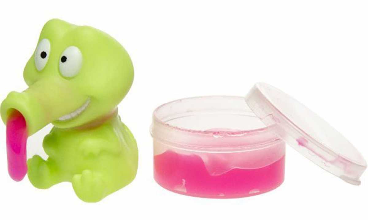 8 Dosen farbiger Schleim inkl. Schleimfiguren lustiges Mitgebsel Slime Suckers