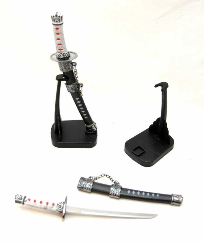 2 X Brieföffner Samurai Schwert Ständer Messer Schwert Samuraischwert Ninja