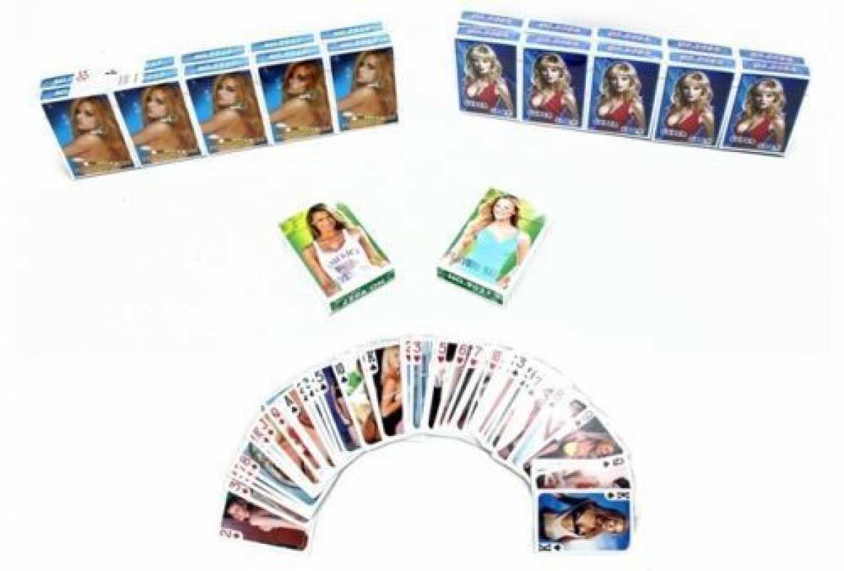 Pokerkarten Kartenspiel mit erotischen Bildern: Junge Frauen in Sexy Unterwäsche Playing cards No. 9010