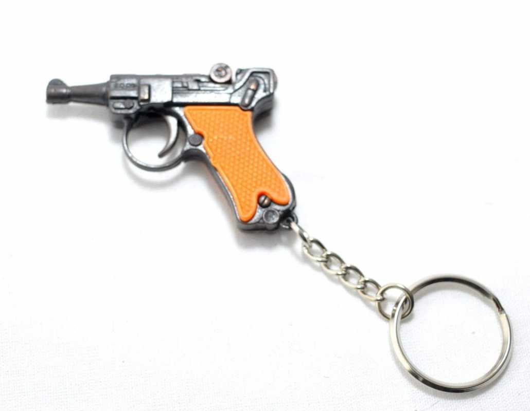 12 X WAFFE funktionsfähig Schlüsselanhänger Metall Anhänger Revolver Wehrmacht Pistole Gewehr