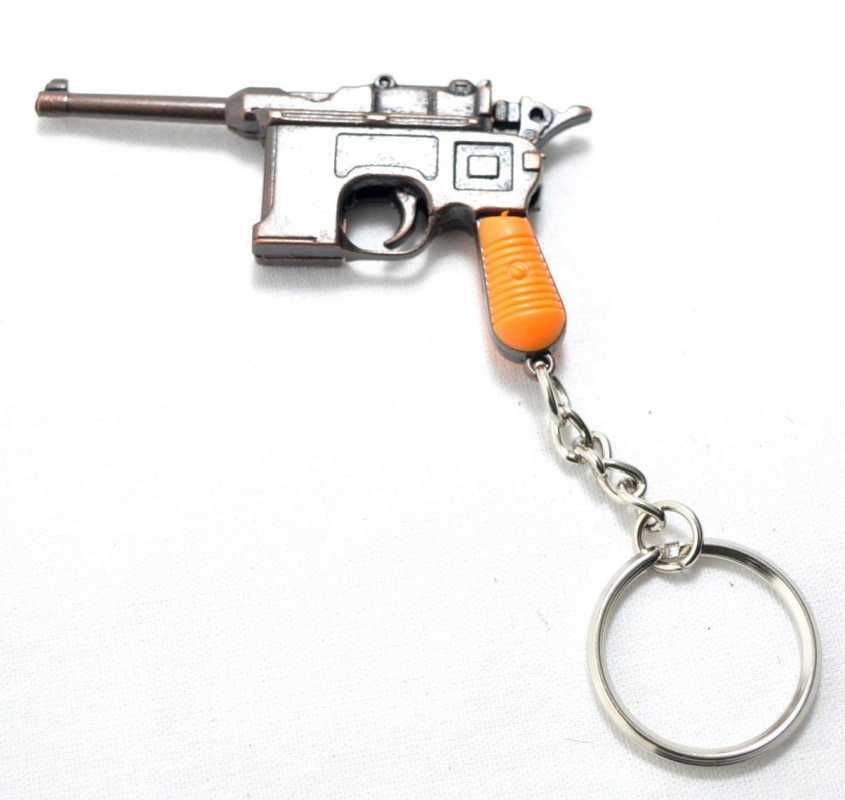 12 X WAFFE funktionsfähig Schlüsselanhänger Metall Anhänger Revolver Wehrmacht Pistole Gewehr