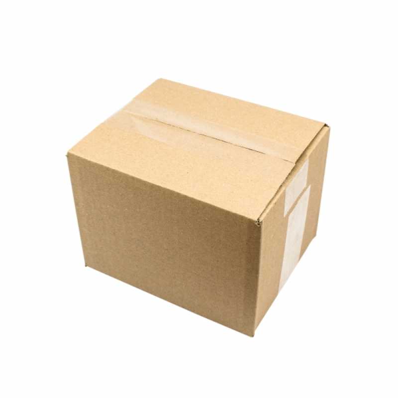 5x Versandkarton Faltkarton 190x150x140mm (einwellig) braun + gratis Füllmaterial S/XS