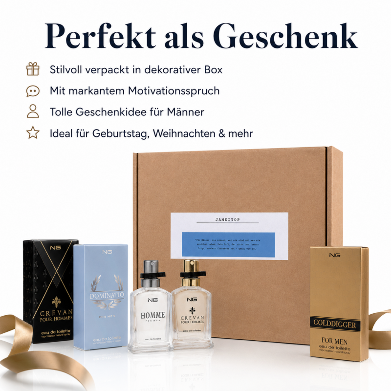 Trend Düfte: Set X 6 (sechs) Parfüm für Herren 15 ML jedes einzeln in Box Zerstäuber Spray - Kopie