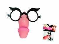 Funbrille Penis Penisbrille Penisnase Scherzartikel