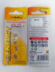 100x 4er Heitech Zink-Luft Knopfzellen A10, 1,4 Volt für Hörgeräte MHD 06/2017
