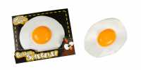 2x Glibber Spiegelei Sticky Scherzartikel Wandklatscher