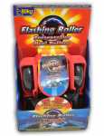 Paar LED Fersenroller rot, Heel Rollers Funroller mit Tasche + Werkzeug