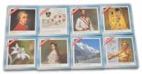 Streichholz Briefchen Österreich 8er Set - 160 Hölzer Kunst/Kaiser/Landschaft - Gastgeschenk