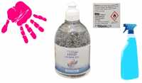 500 ML marvita med Hand Hygiene Gel 63% Ethanol antibakteriell Tisch Spender (EUR 25,90 / L)