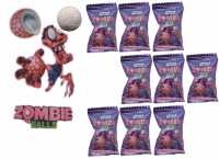 Zombie Ball KAUGUMMI 10er Pack Gehirn Bälle mit saurer flüssiger Füllung